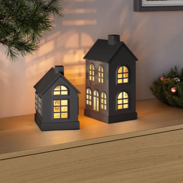 SOMPEX - GLAMOR HOUSE - schwarz, 16cm