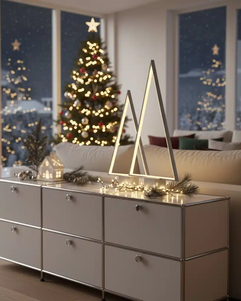 SOMPEX - PINE 2.0 - silber, Akku-Tischleuchte