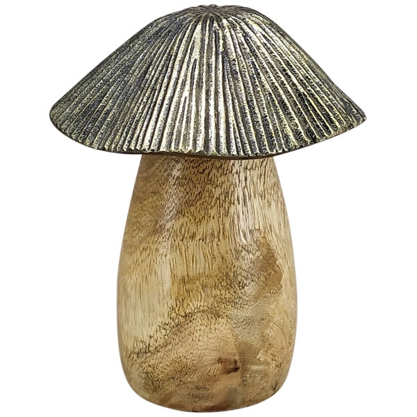 HERBSTDEKO - PILZ Holz / Alu