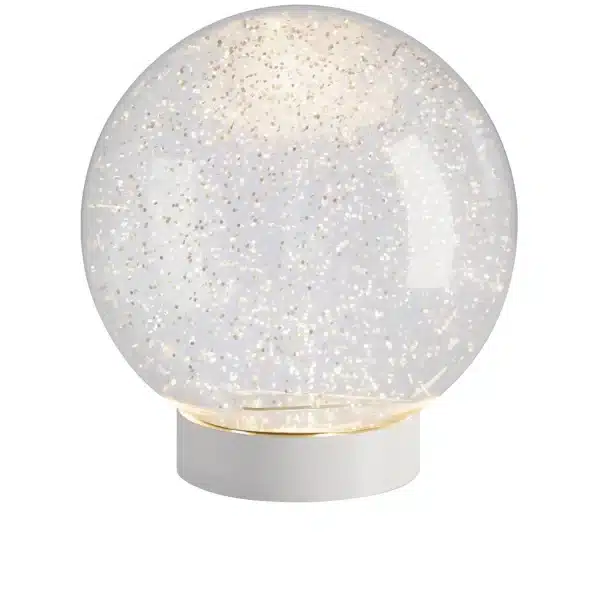 SOMPEX – GLAMOR BAUBLE weiß – 15 cm
