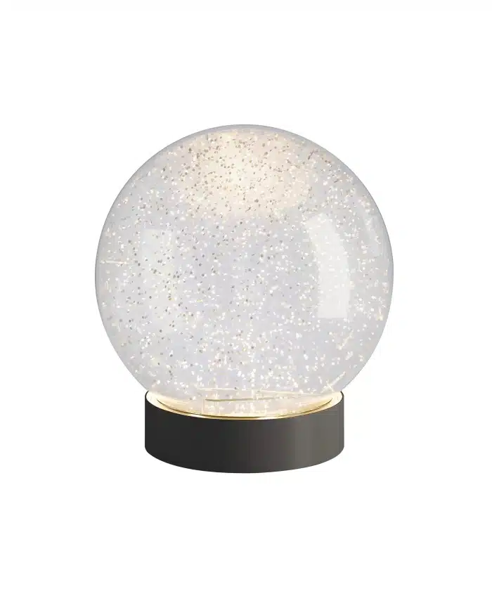 SOMPEX – GLAMOR BAUBLE schwarz – 15cm – Bild 2