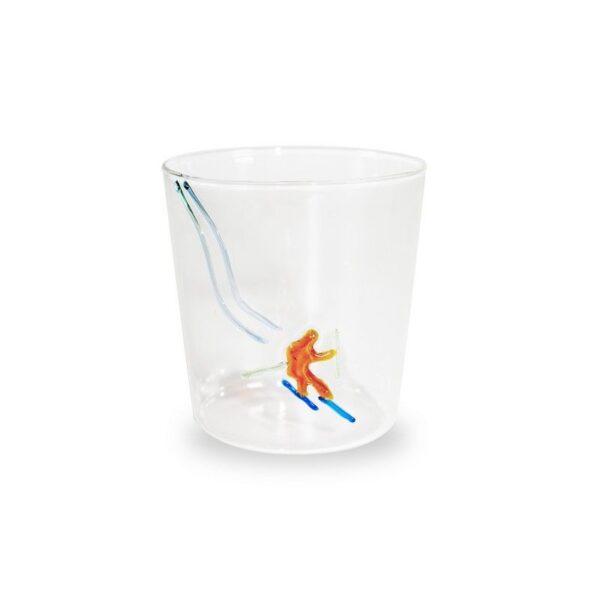 WD Lifestyle – Glas “Skifahrer”