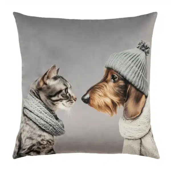 PAD CONCEPT – CAT LOVES DOG Kissenhülle