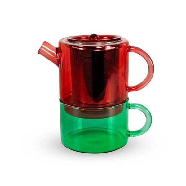 WD Lifestyle – TEA FOR ONE, Rot u. Grün